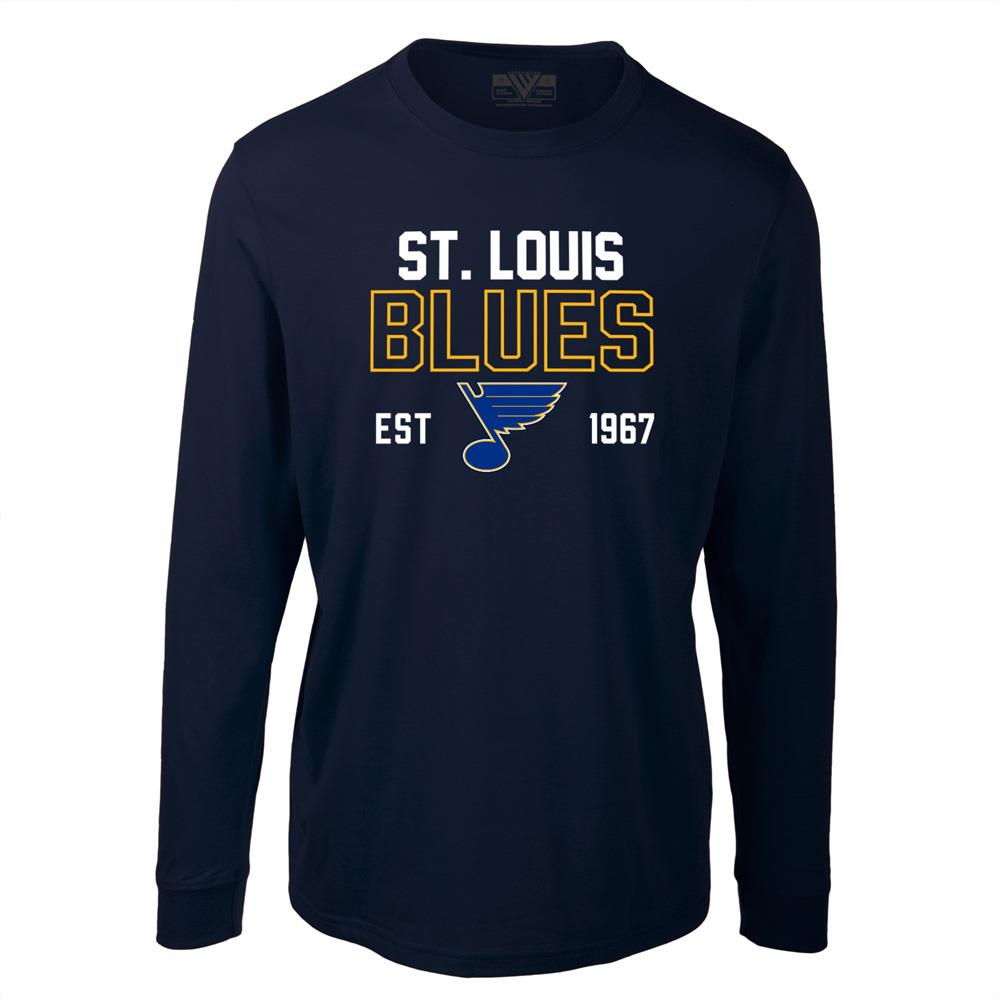 Levelwear St Louis Blues Womens Blue Lux T-Shirt